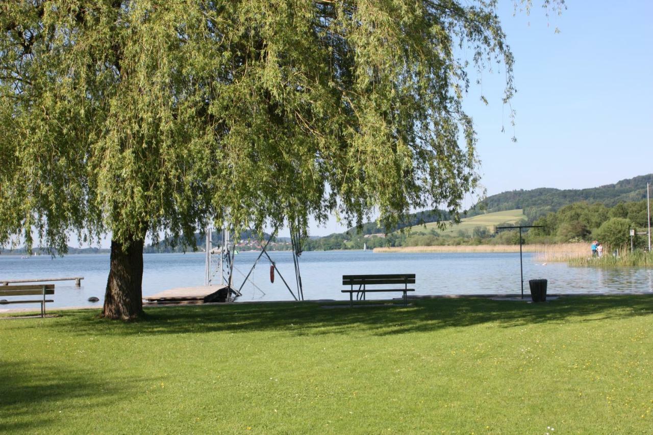 Ferienwohnungen Am See Obertrum am See Exterior foto